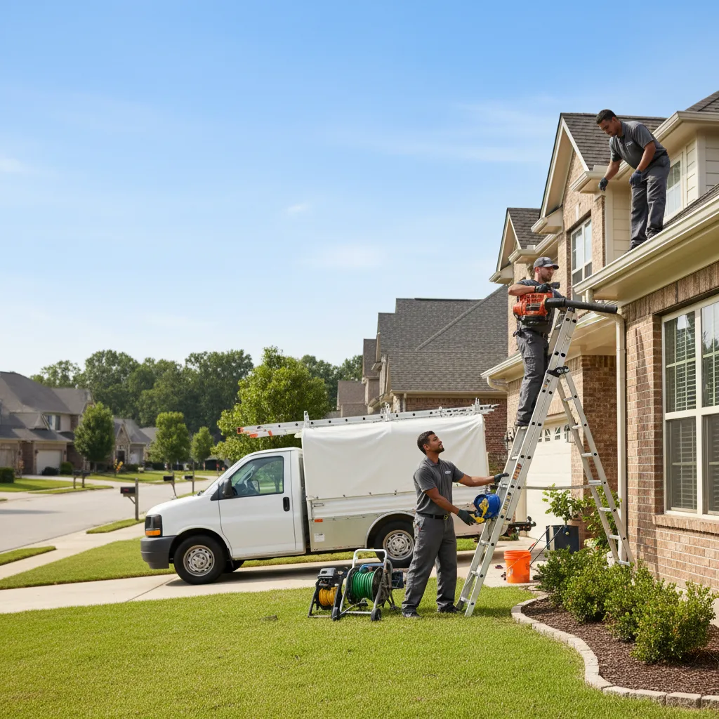 Home Gutter Service in Coleman, OK near me